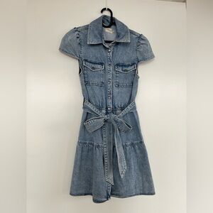 Alice + Olivia Miranda denim dress